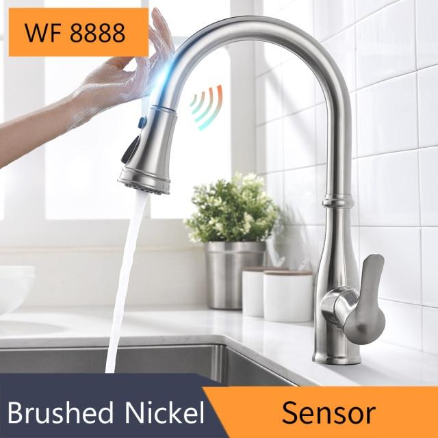 Sensor Kitchen Faucets Brushed Gold Smart - 14:203008817;200007763:201336106-Quality Home Distribution