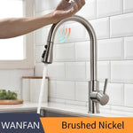 Sensor Kitchen Faucets Brushed Gold Smart - 14:202520811;200007763:201336106-Quality Home Distribution