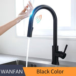 Sensor Kitchen Faucets Brushed Gold Smart - 14:29;200007763:201336106-Quality Home Distribution