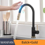 Sensor Kitchen Faucets Brushed Gold Smart - 14:200000195;200007763:201336106-Quality Home Distribution