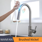 Sensor Kitchen Faucets Brushed Gold Smart - 14:200002984;200007763:201336106-Quality Home Distribution