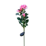Solar Power Rose Flower Garden Stake Outdoor landscape Lamp Yard LED Light - 362415806287-Quality Home Distribution