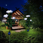 Solar Power Rose Flower Garden Stake Outdoor landscape Lamp Yard LED Light - 362415806287-Quality Home Distribution