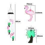 Solar Wind Chimes Lights LED Color Changing Hanging Hummingbird Ball Garden Lamp - 183197258064-Quality Home Distribution