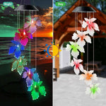 Solar Wind Chimes Lights LED Color Changing Hanging Hummingbird Ball Garden Lamp - 183197258064-Quality Home Distribution