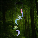 Solar Wind Chimes Lights LED Color Changing Hanging Hummingbird Ball Garden Lamp - 183197258064-Quality Home Distribution