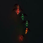 Solar Wind Chimes Lights LED Color Changing Hanging Hummingbird Ball Garden Lamp - 183197258064-Quality Home Distribution