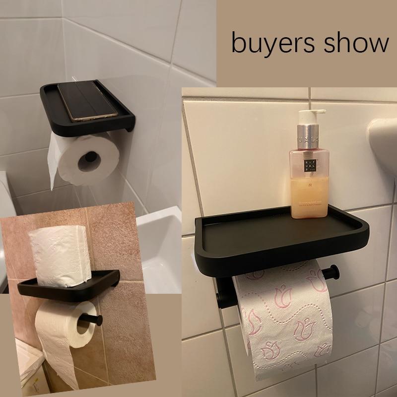 Stainless Steel Toilet Paper Holder - 14:29-Quality Home Distribution