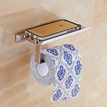 Stainless Steel Toilet Paper Holder - 14:366-Quality Home Distribution