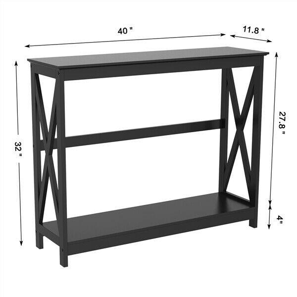 Tier X-Designed Console Table Behind Sofa Table for Living Room Entryway - 282391014475-Quality Home Distribution