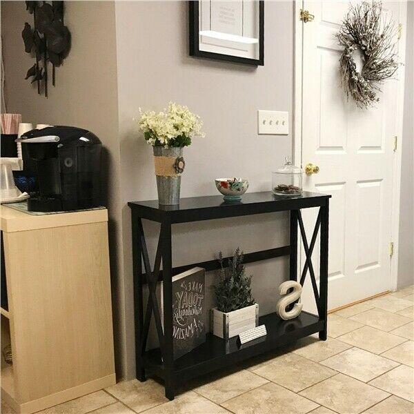 Tier X-Designed Console Table Behind Sofa Table for Living Room Entryway - 282391014475-Quality Home Distribution