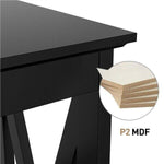 Tier X-Designed Console Table Behind Sofa Table for Living Room Entryway - 282391014475-Quality Home Distribution
